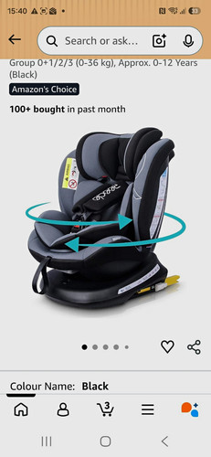 Reecle isofix 360 swivel - isofix,